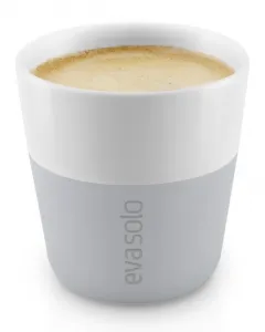 Hrnčeky na espresso sivé 80ml, set 2ks, eva solo