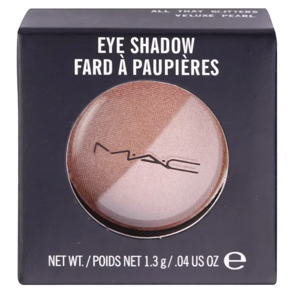 MAC Cosmetics Eye Shadow mini očné tiene odtieň All That Glitters Veluxe Pearl 1.3 g