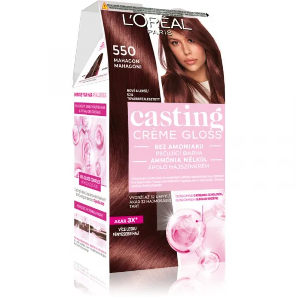 L’Oréal Paris Casting Creme Gloss farba na vlasy odtieň 550 Mahagon 1 ks