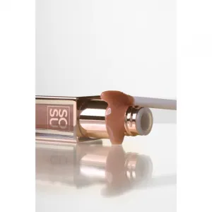 SOSU Cosmetics Satin Lip Glaze hydratačný lesk na pery odtieň Almond Butter 6 ml