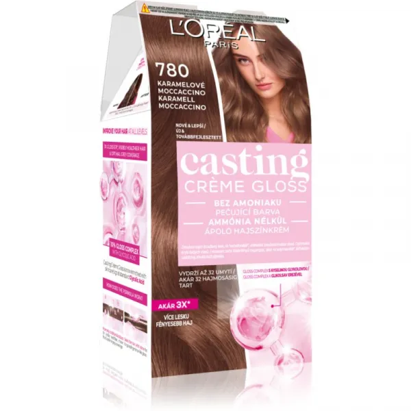 L’Oréal Paris Casting Creme Gloss farba na vlasy odtieň 780 Caramel Moccacci 1 ks