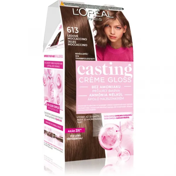 L’Oréal Paris Casting Creme Gloss farba na vlasy odtieň 613 ICED MOCCACHINO 1 ks