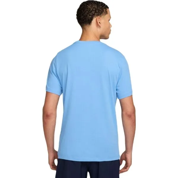 Nike DRY TEE DFC CREW SOLID M Pánske tréningové tričko, svetlomodrá, veľkosť