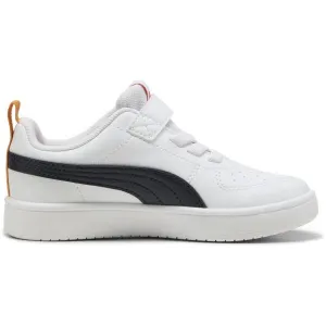 Puma RICKIE AC+PS Detská voľnočasová obuv, biela, veľkosť 32