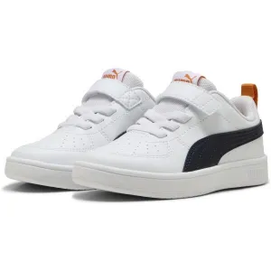 Puma RICKIE AC+PS Detská voľnočasová obuv, biela, veľkosť 32