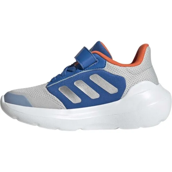 adidas TENSAUR RUN 3.0 EL C Chlapčenská športová obuv, strieborná, veľkosť