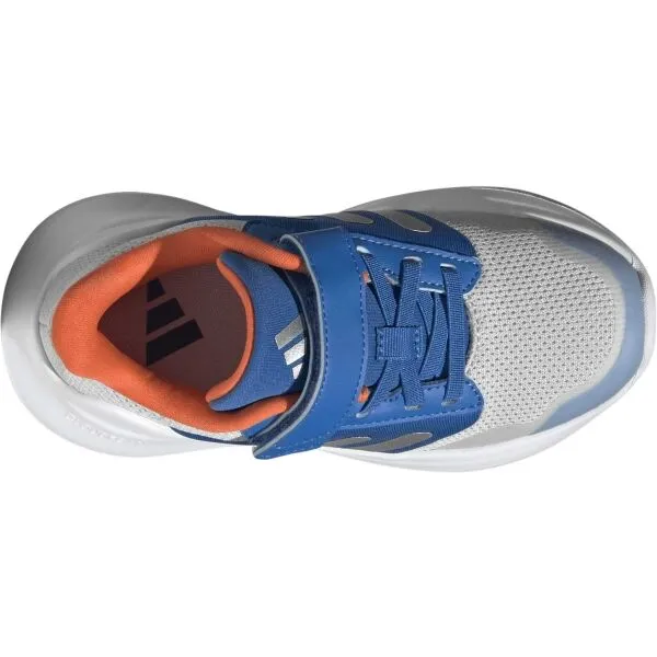 adidas TENSAUR RUN 3.0 EL C Chlapčenská športová obuv, strieborná, veľkosť