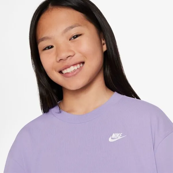 Nike SPORTSWEAR Dievčenské šaty, fialová, veľkosť