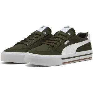 Puma COURT CLASSIC VULC FS Pánske tenisky, khaki, veľkosť 40