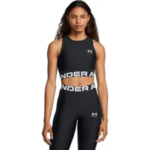 Under Armour HEATGEAR RIB Dámske tielko, čierna, veľkosť M