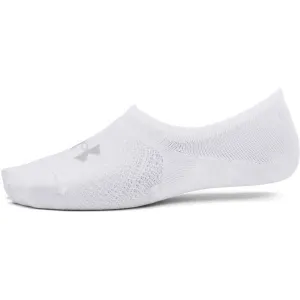 Under Armour BREATHE LITE ULTRA LOW 3P Dámske ponožky, biela, veľkosť M