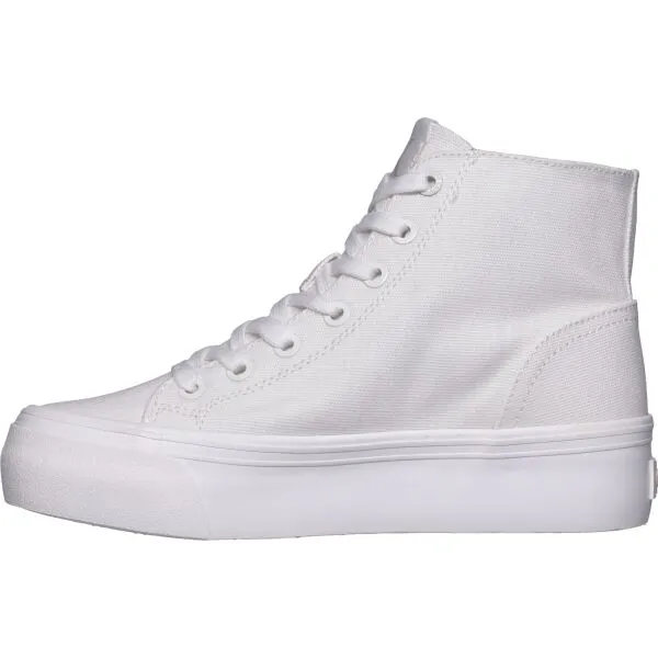 Calvin Klein VULC FLATFORM MID CV MG Dámske tenisky, biela, veľkosť