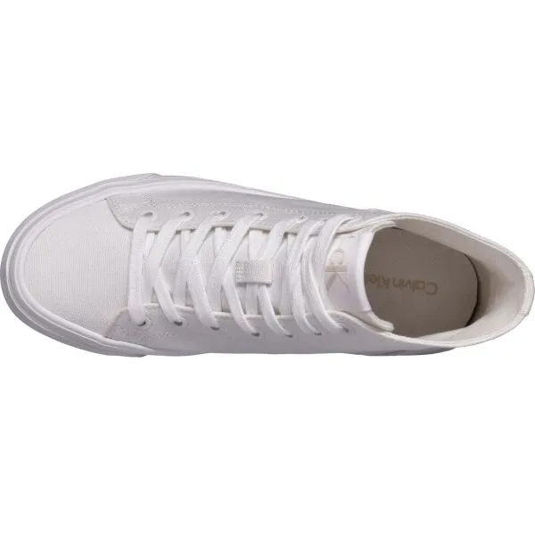 Calvin Klein VULC FLATFORM MID CV MG Dámske tenisky, biela, veľkosť