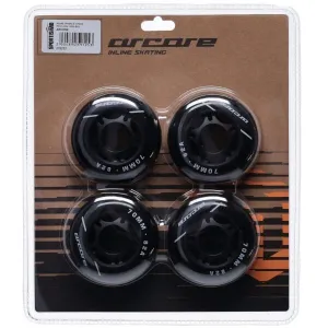 Arcore INLINE WHEELS 4PACK 70-82A Inline kolieska, čierna, veľkosť