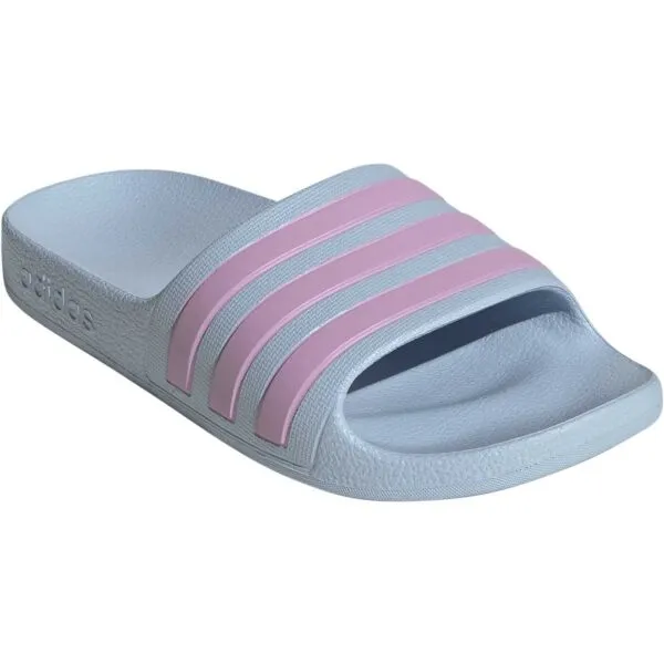 adidas ADILETTE AQUA K Detské šľapky, svetlomodrá, veľkosť