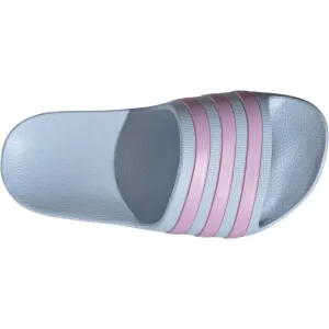 adidas ADILETTE AQUA K Detské šľapky, svetlomodrá, veľkosť