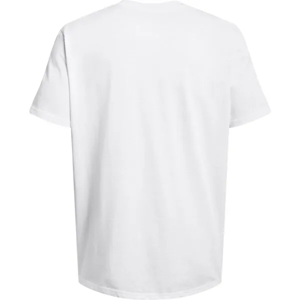 Under Armour LABEL Pánske tričko, biela, veľkosť