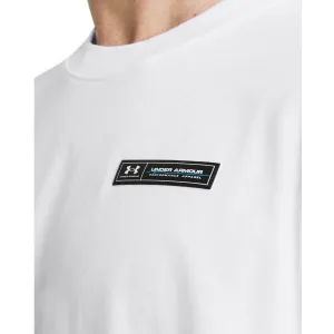 Under Armour LABEL Pánske tričko, biela, veľkosť