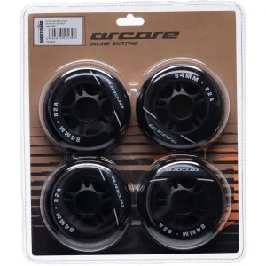 Arcore INLINE WHEELS 4PACK 84-82A Inline kolieska, čierna, veľkosť