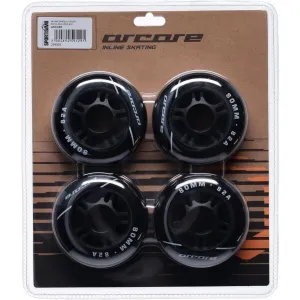 Arcore INLINE WHEELS 4PACK 80-82A Inline kolieska, čierna, veľkosť