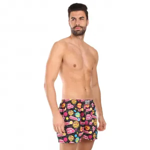 Pánske trenky Styx art klasická guma Pink Bubble (A1857) M, trenírky