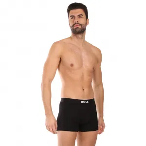 3PACK pánske boxerky BOSS čierné (50544272 001) L, trenky