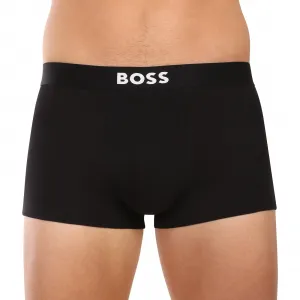 3PACK pánske boxerky BOSS čierné (50544263 001) M, trenky