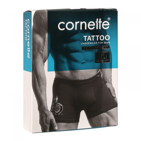 Pánske boxerky Cornette Tattoo modré (280/246) L, trenky