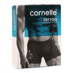 Pánske boxerky Cornette Tattoo modré (280/246) L, trenky