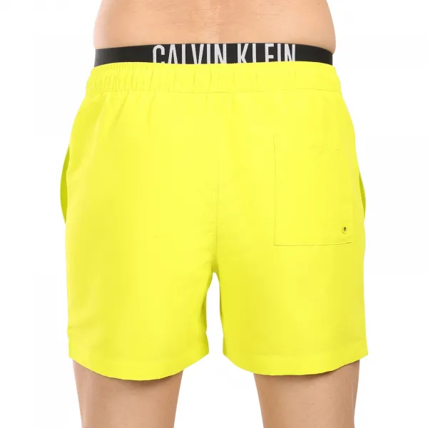 Pánske plavky Calvin Klein žlté (KM0KM01093-LRF) M
