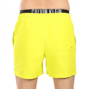 Pánske plavky Calvin Klein žlté (KM0KM01093-LRF) M