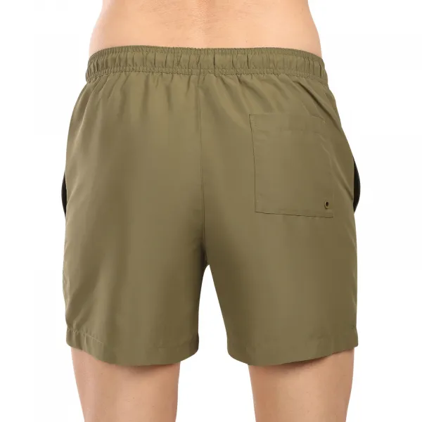 Pánske plavky Calvin Klein zelené (KM0KM01092-LB6) M