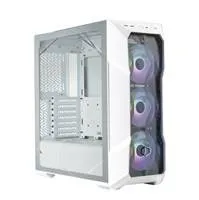 Cooler Master case MasterBox TD500 MESH V2 White, ATX, bez zdroje, průhledná bočnice, bílá