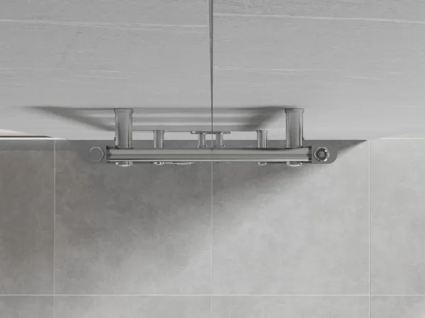 MEXEN - Mars vykurovací rebrík/radiátor 700 x 400 mm, 188 W, chróm W110-0700-400-00-01