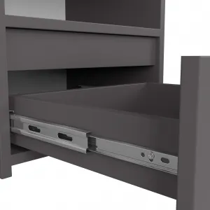 Ak furniture Noční stolek CL1 40 cm grafitově šedý