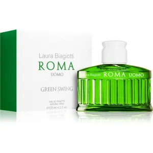 Laura Biagiotti Roma Uomo Green Swing toaletná voda pre mužov 125 ml