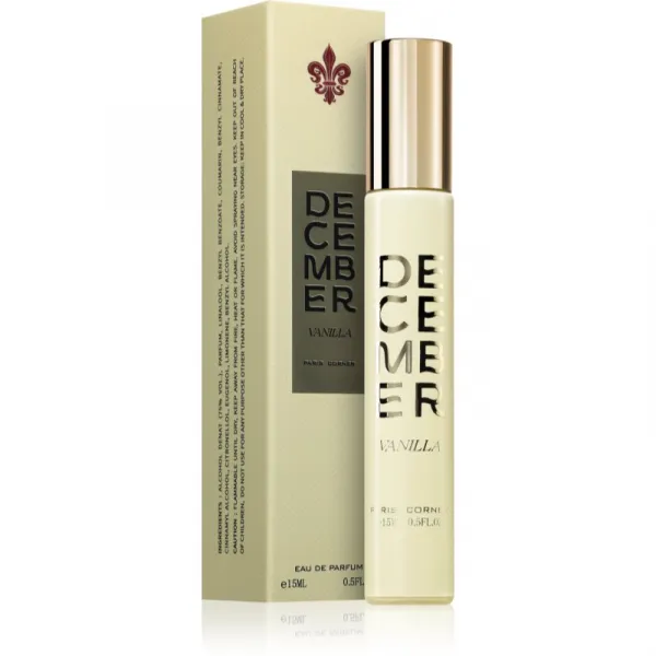 Paris Corner December Vanilla parfumovaná voda unisex 15 ml