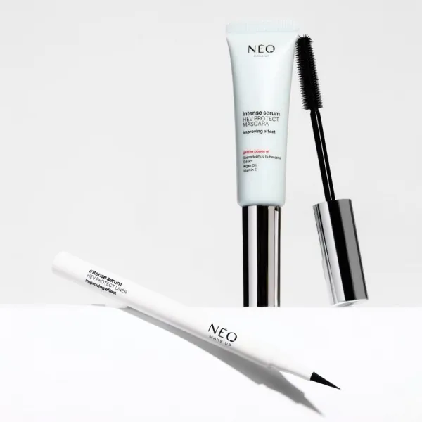 NEO MAKE UP Intense Serum HEV Protect Mascara riasenka pre objem a zahustenie rias odtieň Black 9 ml
