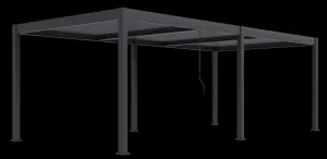 Bioklimatická pergola 7,2x3,6 m INTRO DUO Rojaplast