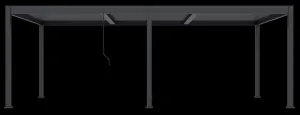Bioklimatická pergola 7,2x3,6 m INTRO DUO Rojaplast