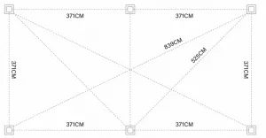 ArtRoja Bioklimatická hliníková pergola INTRO DUO voľne stojaca | antracit 8 x 4 m