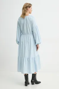 Bavlnené šaty Levi's JOLENE LS MAXI DRESS