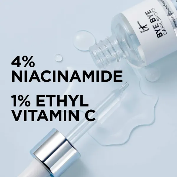 IT Cosmetics Bye Bye Dark Spots zosvetľujúce korekčné sérum proti pigmentovým škvrnám s niacínamidom pre ženy 30 ml