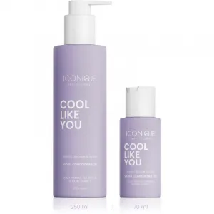 ICONIQUE Professional COOL LIKE YOU Perfect Blonde & Silver Violet kondicionér neutralizujúci žlté tóny 70 ml