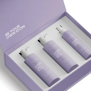 ICONIQUE Professional COOL LIKE YOU Perfect Blonde & Silver Violet Set sada neutralizujúci žlté tóny