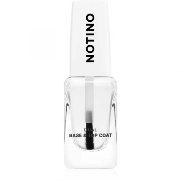 Notino Nail Care Dual base & Top coat podkladový a vrchný lak na nechty 10 ml