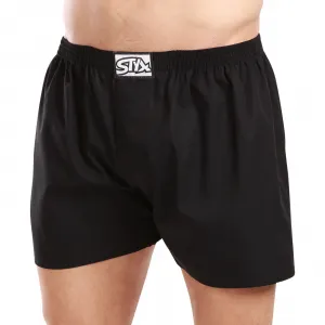 5PACK pánske trenky Styx klasická guma čierné (5A0960) M, trenírky