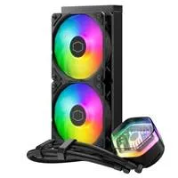 Cooler Master vodní chladič MasterLiquid 240 Atmos ARGB, 2x120mm, černá