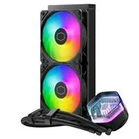 Cooler Master vodní chladič MasterLiquid 240 Atmos ARGB, 2x120mm, černá