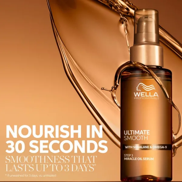 Wella Professionals Ultimate Smooth Oil vyživujúce olejové sérum na vlasy 30 ml